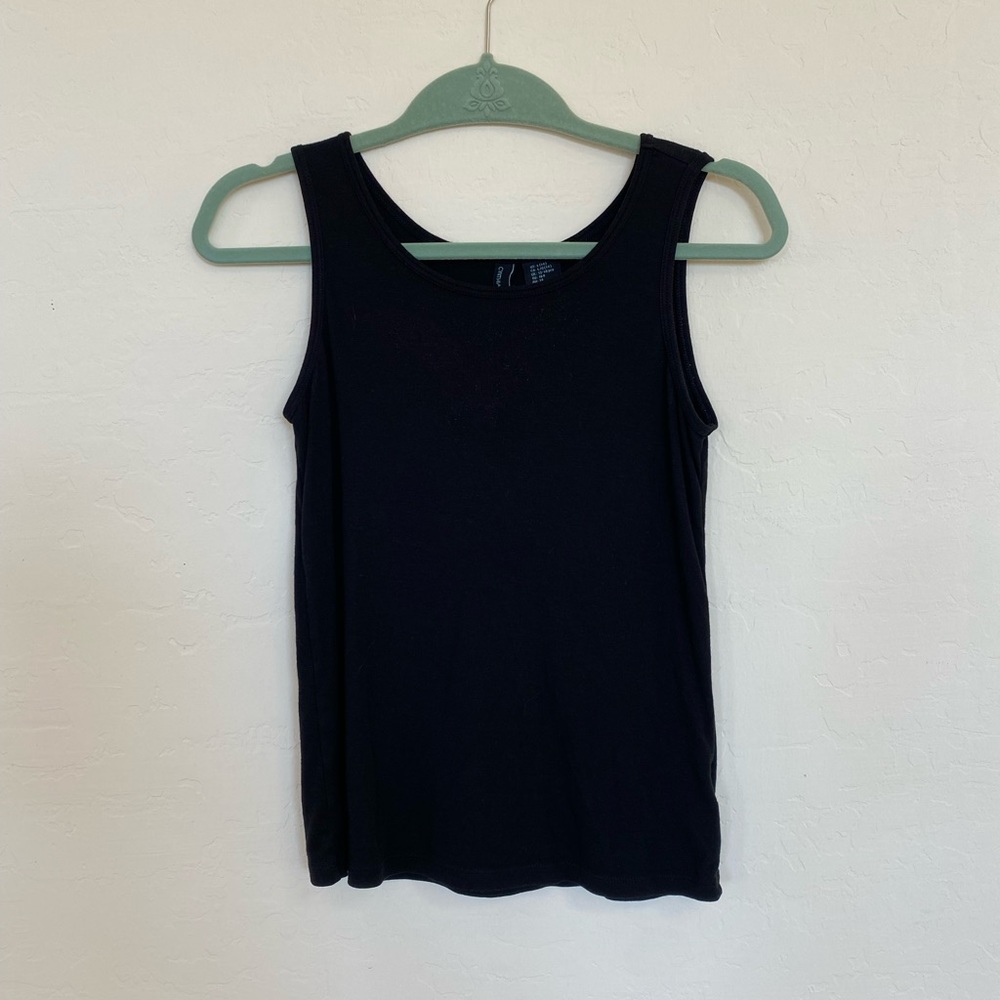 Basic Black Tank Top
